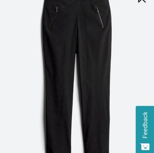 Michel Studio slim black pants, size 16W